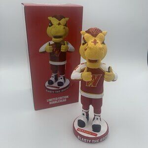 Calgary Wranglers Blasty the Bronco Bobblehead Limited Edition 2024 WHL Mascot